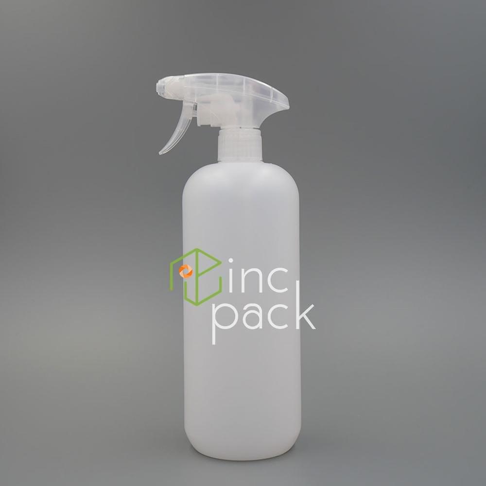 1 Litre Boston Bottle with Trigger Sprayer & Foamer 28/410