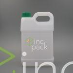 2.8 Litre Flat Bottle with Tamper Evident Cap 39/410 - Image 3
