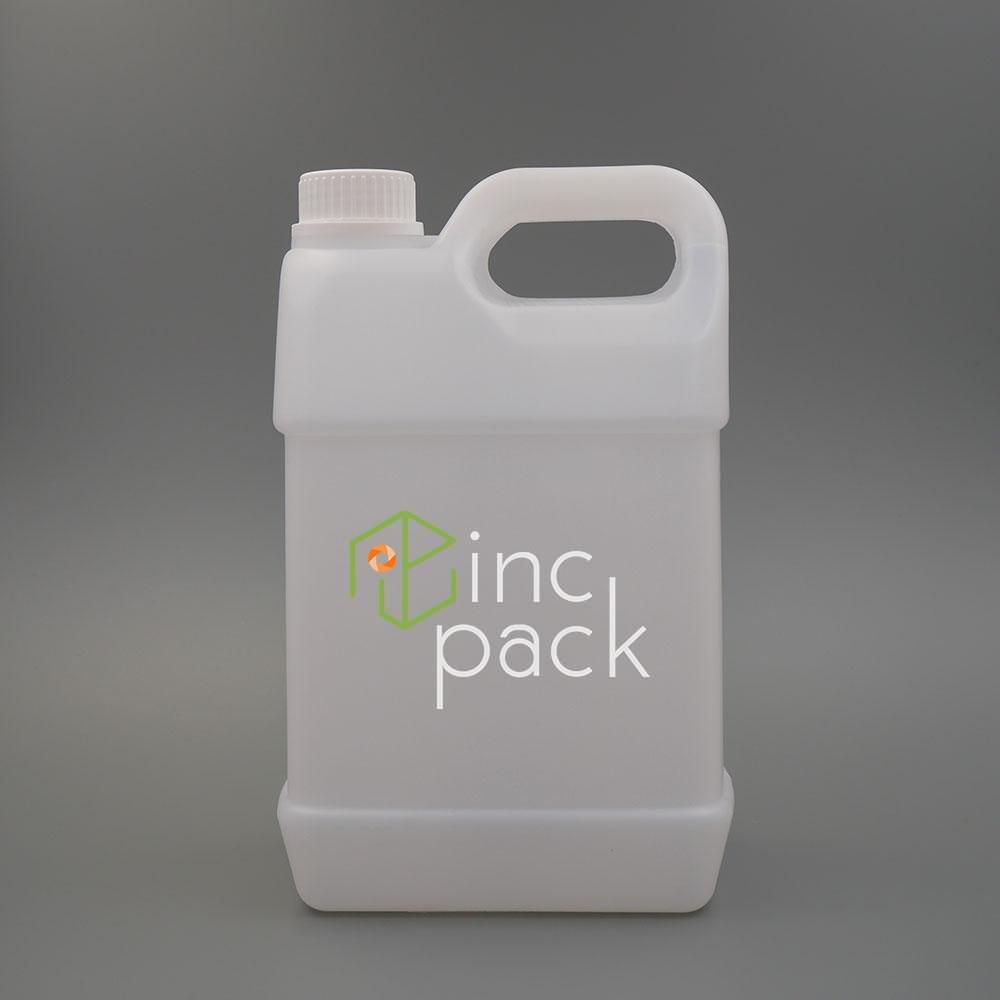 2LS139410ANC-TPWT-PG.jpg 2.8 Litre Flat Bottle with Tamper Evident Cap 39/410 - Image 1