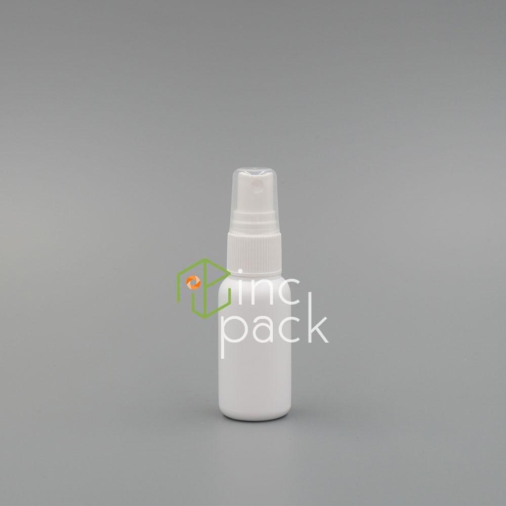 CH3020410CWT-SPWT.jpg 30ml Boston Bottle with Spray Pump 20/410 - Image 1