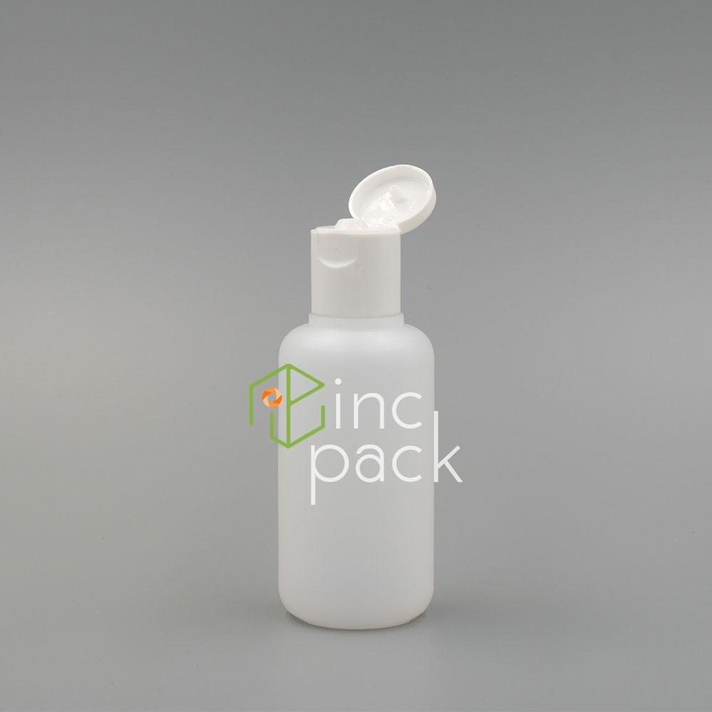 HC00224415DNC-FTWT.jpg 120ml Boston Bottle with Flip Top Cap 24/415 - Image 1