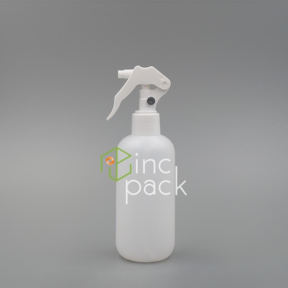 HC00324410ANC-TSG3WT-QQ.jpg 238ml Boston Bottle with Trigger Sprayer 24/410 - Image 1