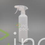 500ml Boston Bottle with Trigger Sprayer & Foamer 28/410