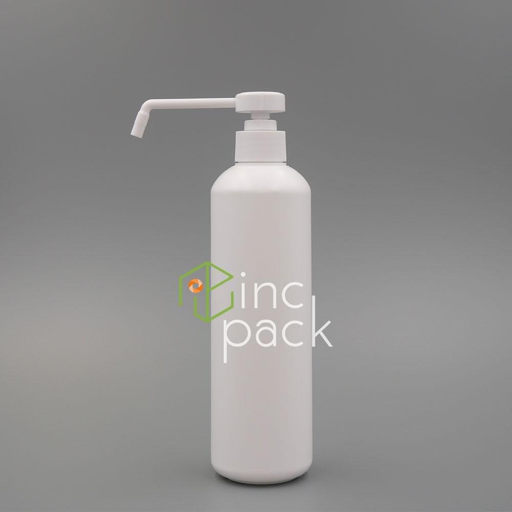 HC00528410AWT-DPSWT.jpg 500ml Boston Bottle with Dispenser Pump Spray 28/410 - Image 1