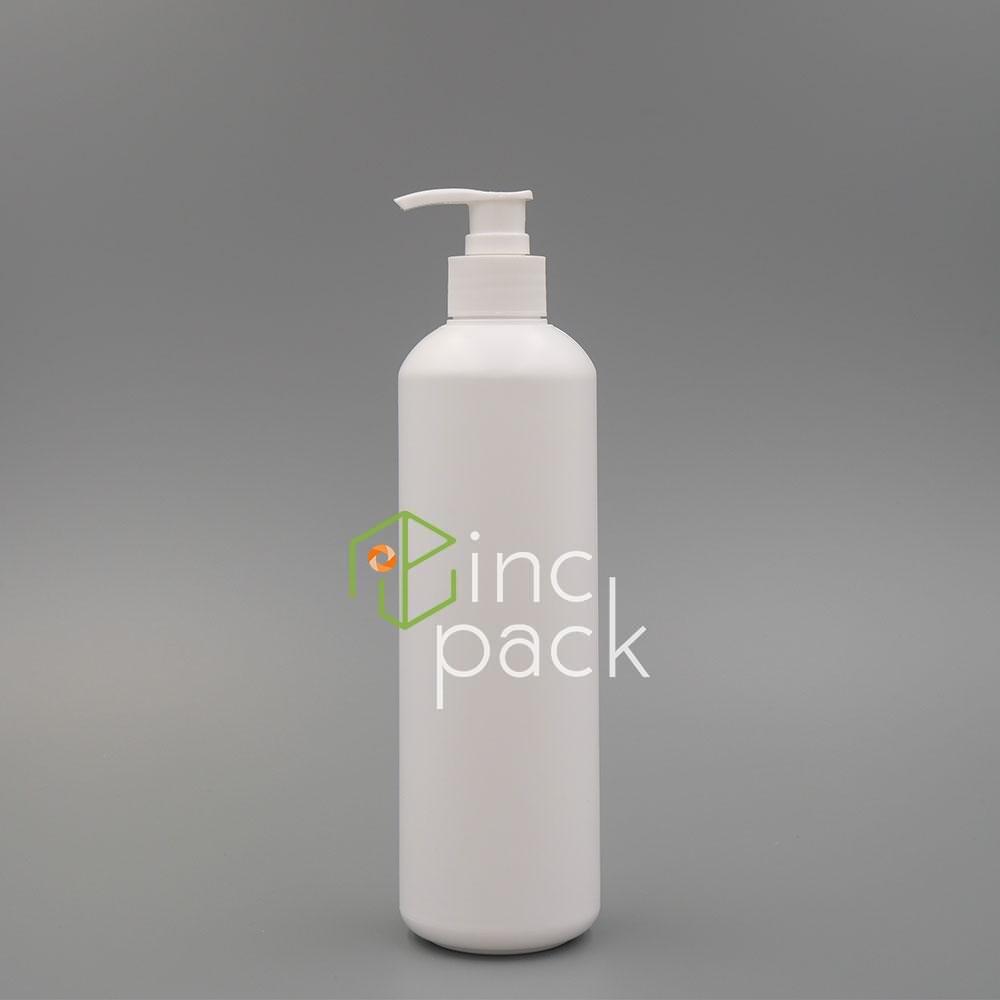 HC00528410AWT-DPWT.jpg 500ml Boston Bottle with Dispenser Pump 28/410 - Image 1