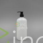 500ml Boston-Squat Bottle with Dispenser Pump 24/410