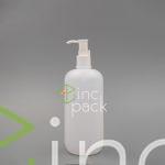 500ml Boston-Squat Bottle with Dispenser Pump 24/410 - Image 3
