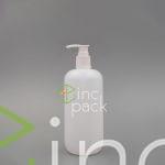 500ml Boston-Squat Bottle with Dispenser Pump 24/410 - Image 2