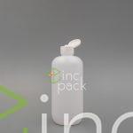 500ml Boston-Squat Bottle with Flip Top Cap 28/410 - Image 3