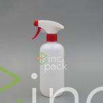 500ml Boston-Squat Bottle with Trigger Sprayer & Foamer 28/410 - Image 2