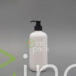 500ml Boston-Squat Bottle with Dispenser Pump 28/410 - Image 3