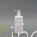 500ml Boston-Squat Bottle with Dispenser Pump 28/410 - Image 4