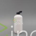 500ml Boston-Squat Bottle with Flip Top Cap 28/410 - Image 4