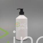 500ml Tapered Shoulder Bottle with Dispenser Pump 28/410 - Image 2