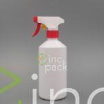 500ml Tapered Shoulder Bottle with Trigger Sprayer 28/410 - Image 3