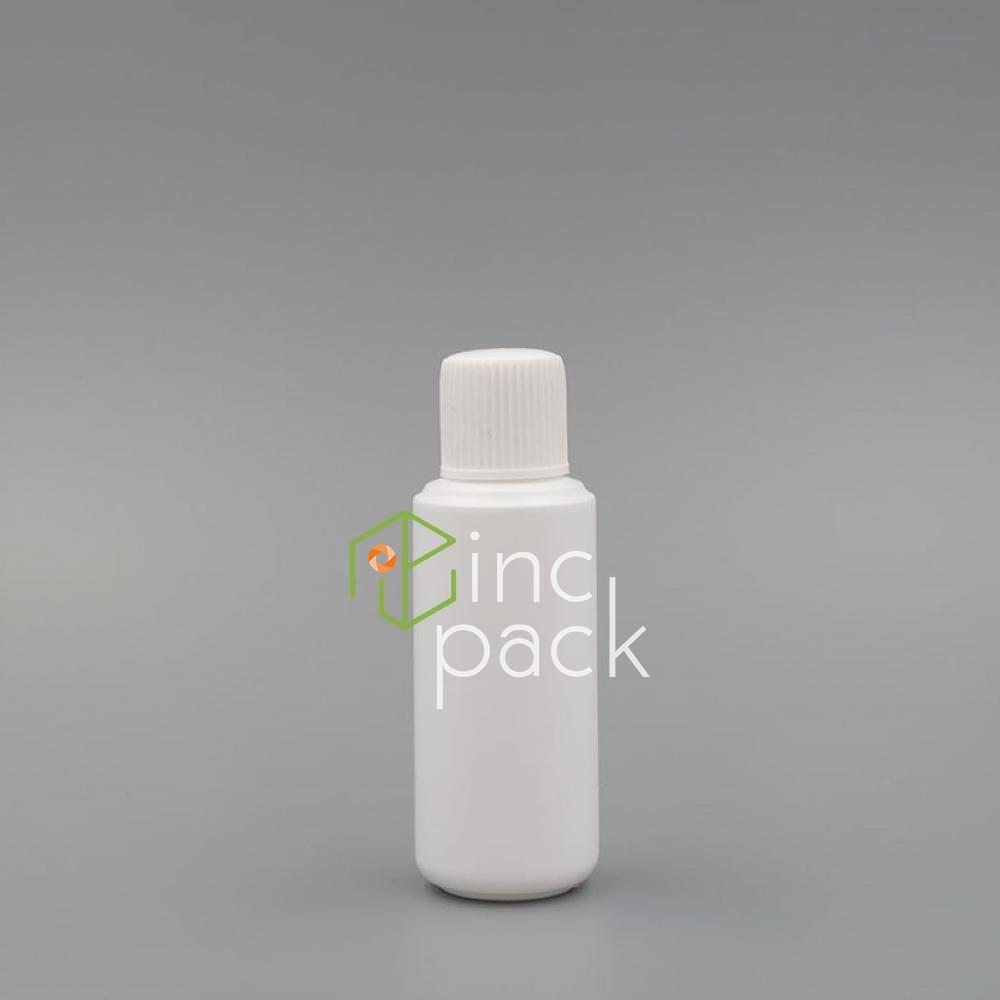 HC01224415AWT-PSCWT-PG-QQ.jpg 120ml Classic Bottle with Reducer Plug & Screw Cap 24/415 - Image 1