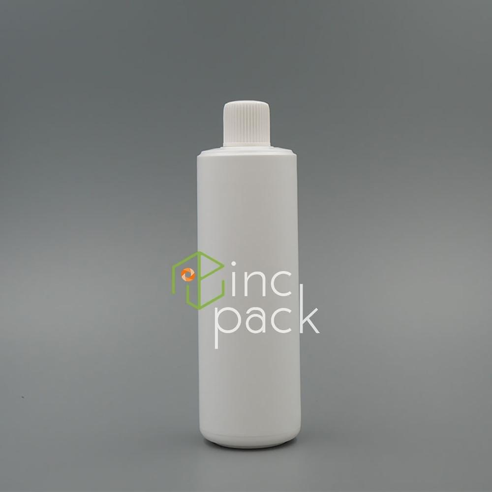 HC01724415AWT-PSCWTPG.jpg 500ml Classic Bottle with Reducer Plug & Screw Cap 24/415 - Image 1