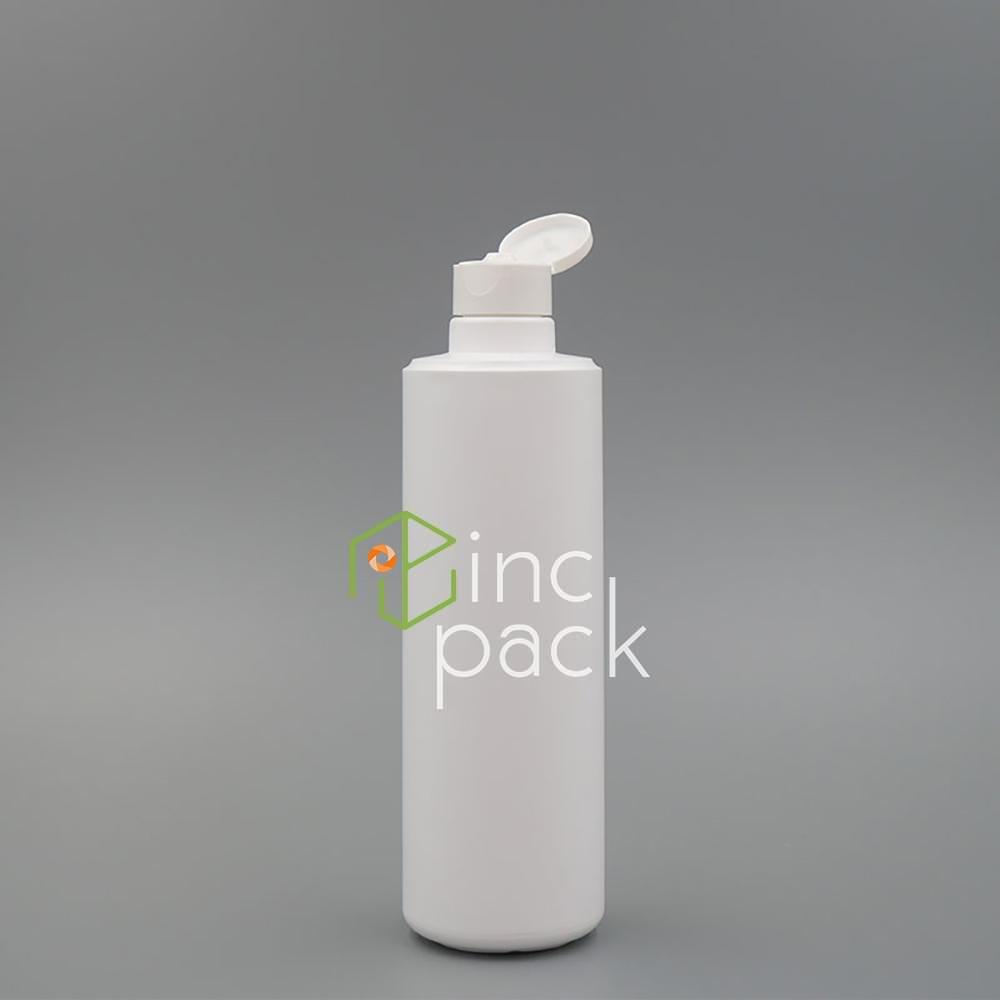 HC01728410AWT-FTWT.jpg 500ml Classic Bottle with Flip-Top Cap 28/410 - Image 1