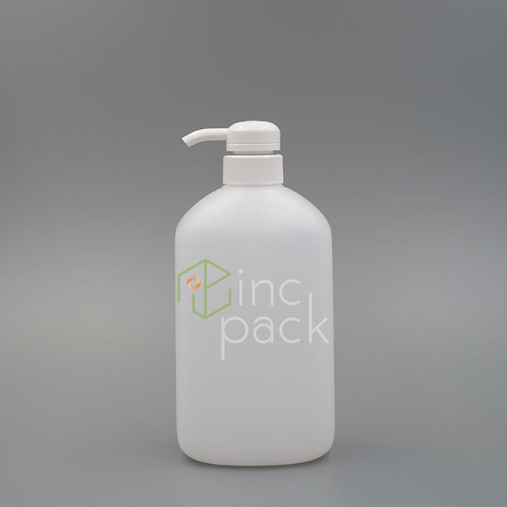 HC75033410ANC-DPWT.jpg 750ml Tapered Shoulder Bottle with Dispenser Pump or Refill Cap 33/410 - Image 1