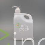 2 Litre Flat Bottle w/Arc Handle  with Tamper Evident Cap or Dispenser Pump 38/410 - Image 2