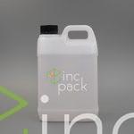 2 Litre Flat Bottle w/Handle with Tamper Evident Cap or Dispenser Pump 38/410 - Image 3