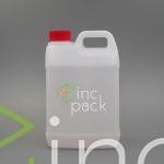 2 Litre Flat Bottle w/Handle with Tamper Evident Cap or Dispenser Pump 38/410 - Image 5