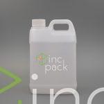 2 Litre Flat Bottle w/Handle with Tamper Evident Cap or Dispenser Pump 38/410