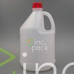 3.6 Litre Round Bottle w/Handle with Tamper Evident Cap - Image 4