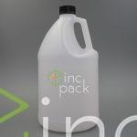 3.8 Litre Round Bottle w/Handle with Tamper Evident Cap or Dispenser Pump 38/410 - Image 3