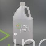 3.8 Litre Round Bottle w/Handle with Tamper Evident Cap or Dispenser Pump 38/410