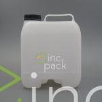 5 Litre Stackable Bottle w/Handle with Tamper Evident Cap 50/400