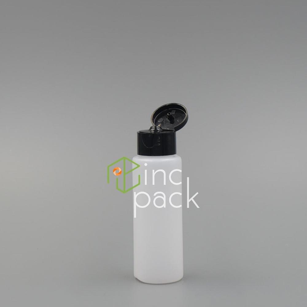 KC7024410ANC-FTBK-QQ.jpg 70ml Turbular Bottle with Flip Top Cap 24/410 - Image 1