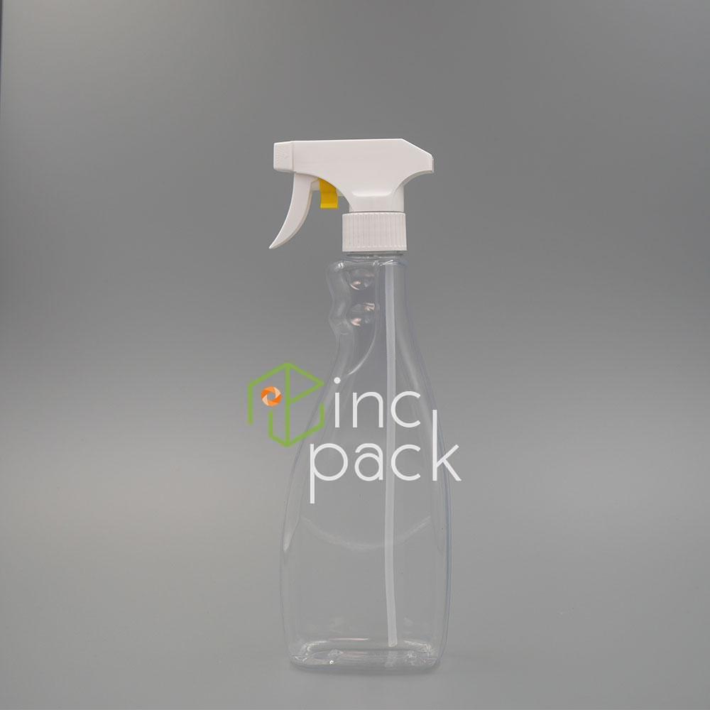 KCW50028410AVNC-TSG2WT.jpg 500ml Flat Window Cleaner Bottle Trigger Sprayer 28/410 - Image 1